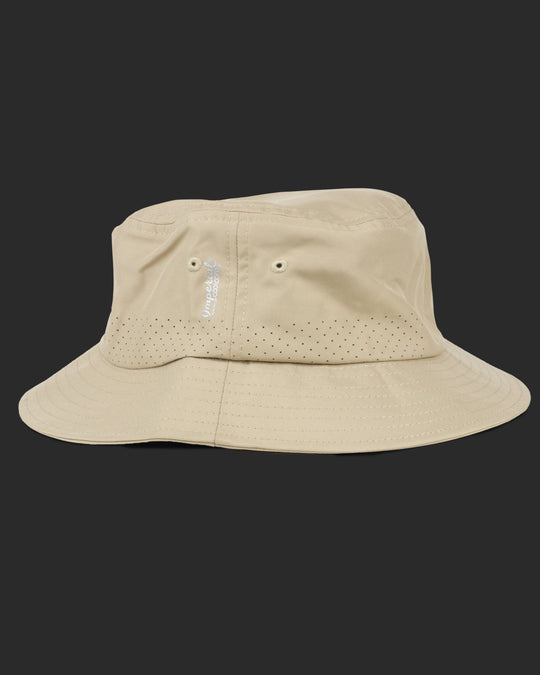 Branded Bucket Hat (Tan)