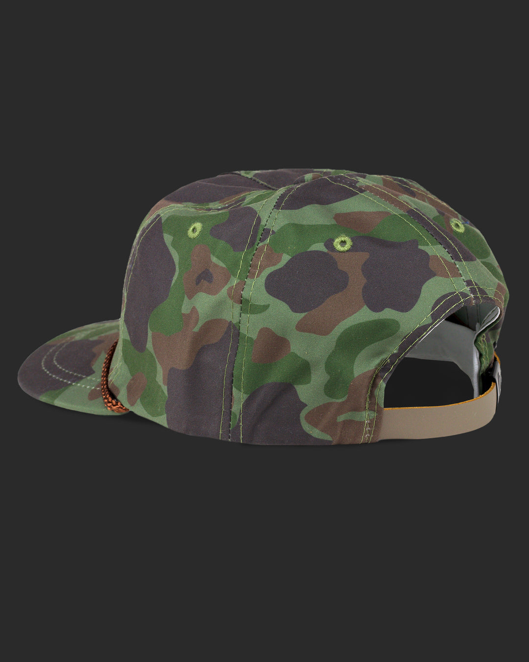 Branded Mid Crown Hat (Camo)