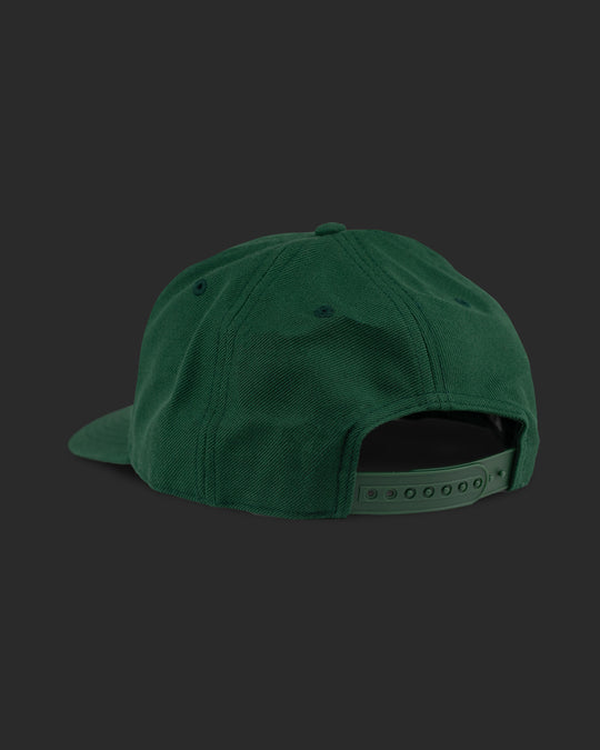 Jumbled High Crown Hat (Green)