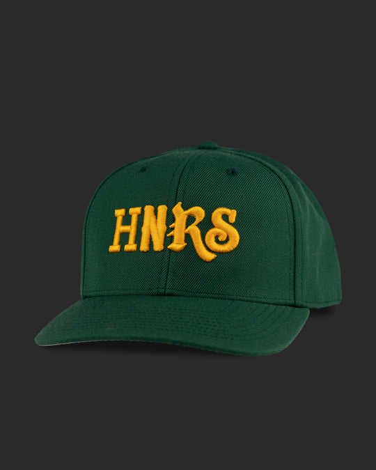 Jumbled High Crown Hat (Green)